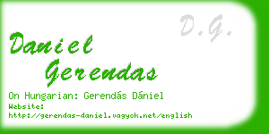 daniel gerendas business card