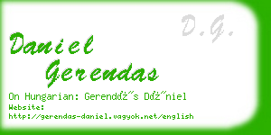 daniel gerendas business card